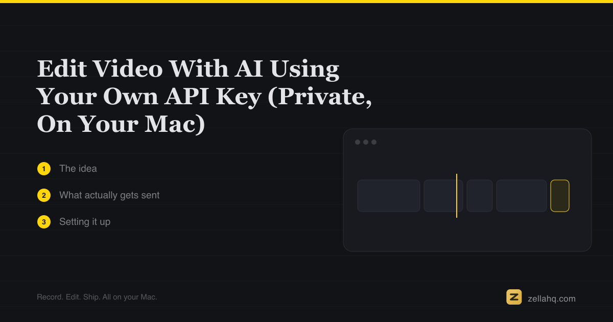 Edit Video With AI Using Your Own API Key (Private)