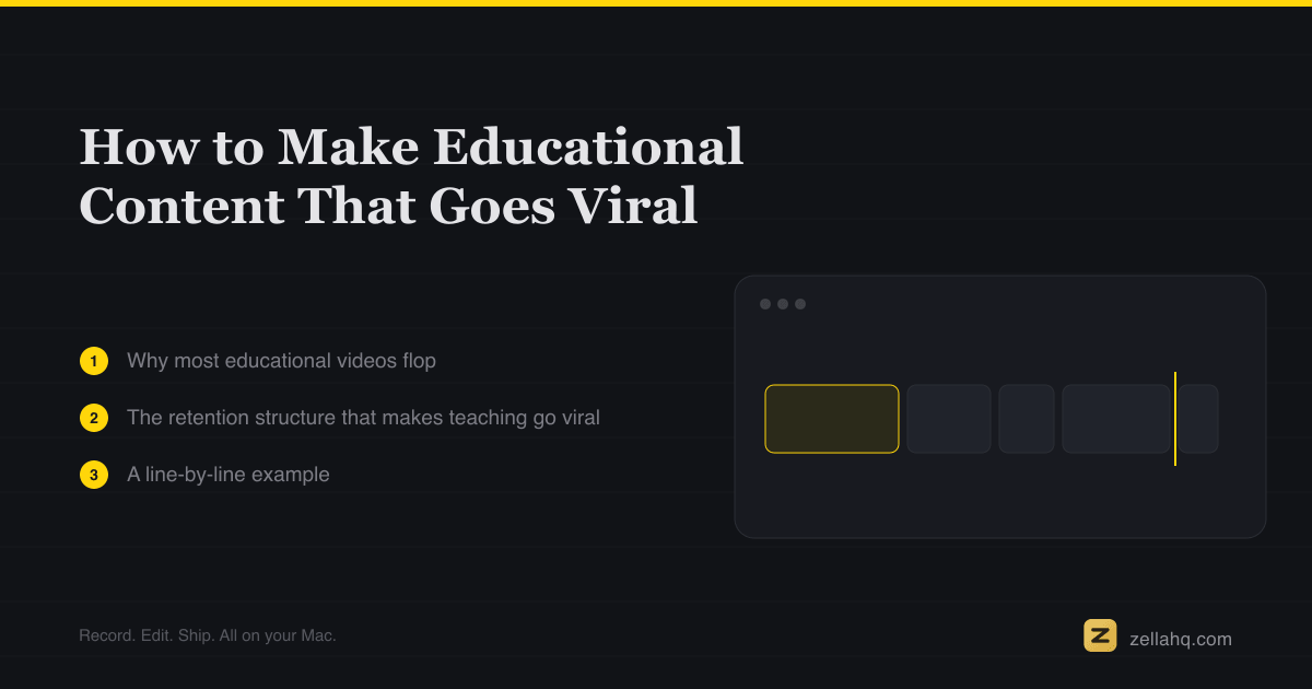 How to Make Educational Content That Goes Viral (5 Steps)