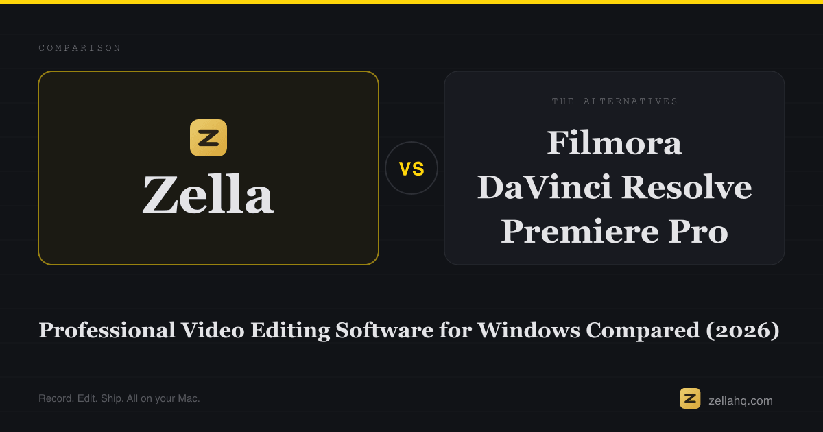 The Top 5 Best Professional Video Editing Software for Windows Compared (2026)